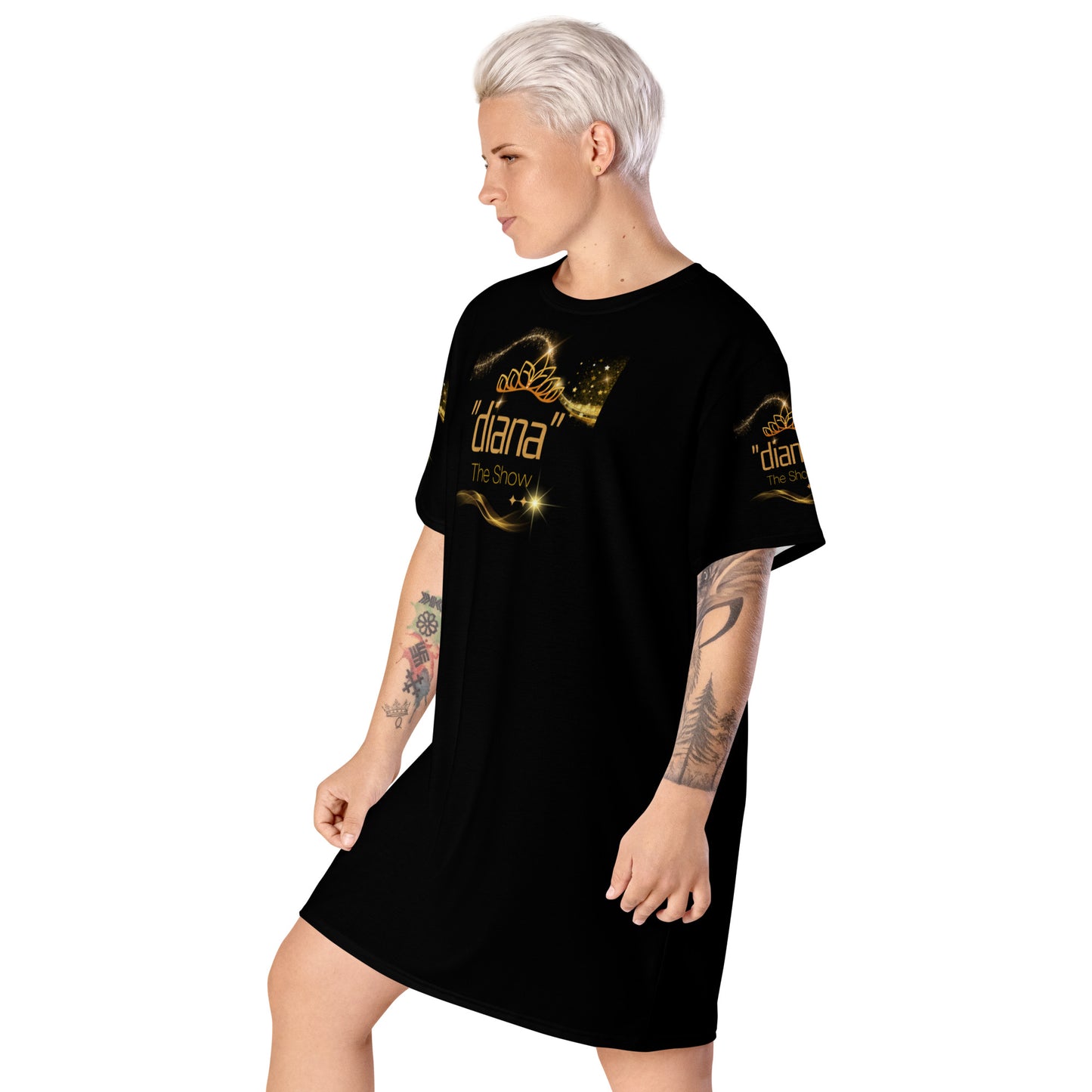 T-shirt dress - "diana - The Show"