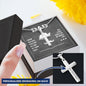 Dad I know you have loved me - Personalized Cross Necklace