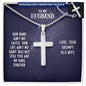 To My Husband - OUR HOME - Personalized Cross Necklace
