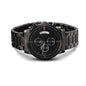Men's PERSONALIZED GIFT - Buyer Customized Black Chronography Watch - Tell Him how you feel in YOUR OWN WORDS!