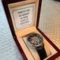 However far we wander - Men's OpenWork Watch with Mahogany Box - Show him he IS Special!