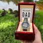 Happy Birthday to my amazing Dad - Men's OpenWork Watch with Mahogany Box - Show him he IS Special!