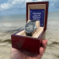 Everywhere I look - Men's OpenWork Watch with Mahogany Box - Show him he IS Special!
