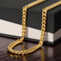 Husband - I choose you - CELEBRATE that Amazing Man with this Cuban Link Chain - He'll Love it!