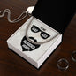 To my badass bearded Hubby / Husband - CELEBRATE that Amazing Man with this Cuban Link Chain - He'll Love it!