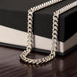Husband - I choose you - CELEBRATE that Amazing Man with this Cuban Link Chain - He'll Love it!