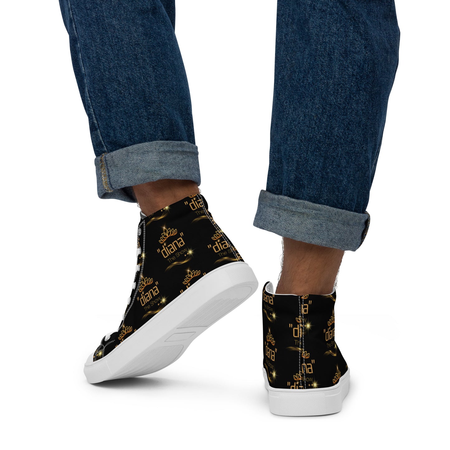 "diana - The Show" Men’s high top canvas shoes
