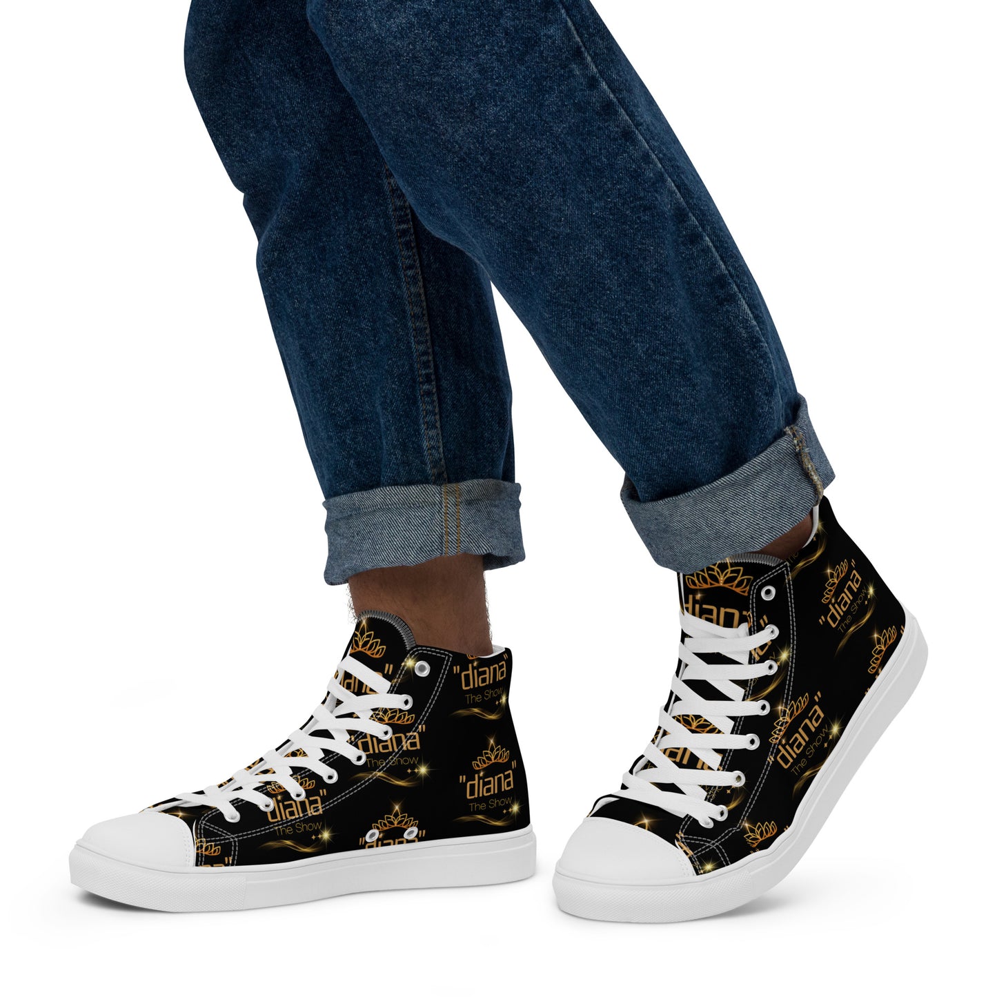 "diana - The Show" Men’s high top canvas shoes