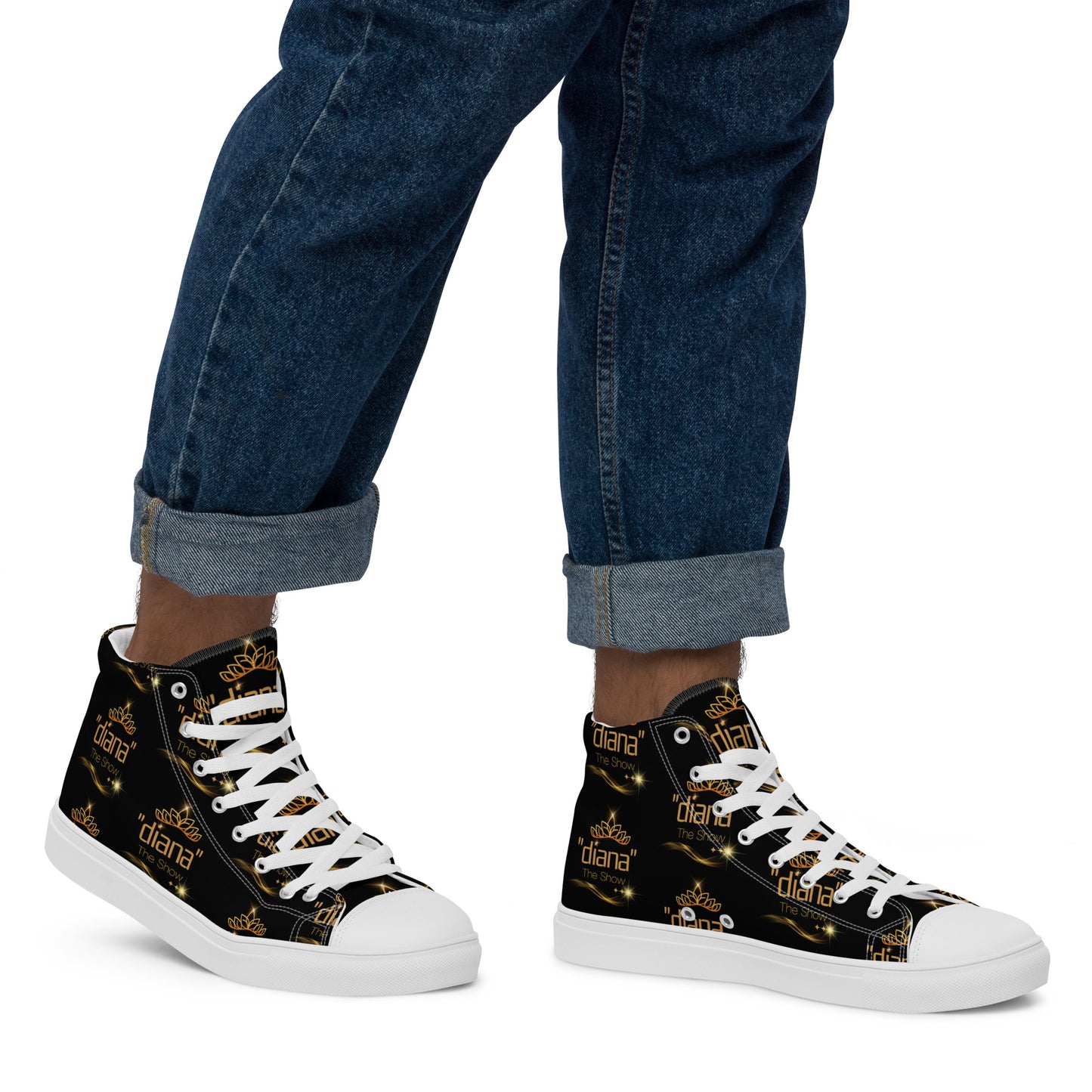 "diana - The Show" Men’s high top canvas shoes
