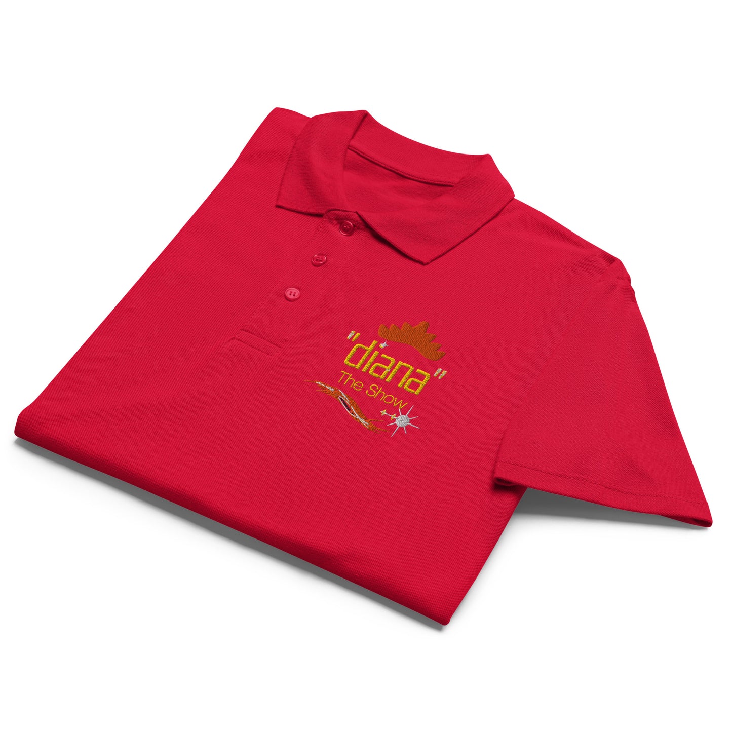 "diana - The Show" Logo Premium pique polo shirt (Unisex)