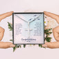 Congratulations Personalized Cross Necklace - Soar Above the rest, from Mom to Daughter!