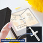 Congratulation on your Confirmation, Personalized Cross Necklace - May God Bless You - Pefect Gift for him or her!