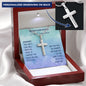 First Communion Personalized Cross Necklace - Remember God’s Love.  Perfect Gift for him or her!