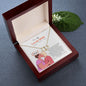 To Mom, from your Daughter - Everlasting Love 10K Solid Yellow Gold Heart Necklace - Happy Mother's Day, I Love You Mom!