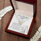 To Mom, from your Daughter - Everlasting Love 10K Solid Yellow Gold Heart Necklace - Happy Mother's Day, I Love You Mom!