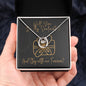 Lucky in Love Necklace - Perfect Gift for the Woman you're in Love with - Be my SoulMate - I Love you honey!