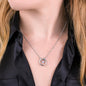 Lucky in Love Necklace - Perfect Gift for the Woman you're in Love with - Be my SoulMate - I Love you honey!