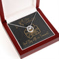 Lucky in Love Necklace - Perfect Gift for the Woman you're in Love with - Be my SoulMate - I Love you honey!