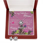To my Fabulos Mom, Happy Mother's Day - Love Knot Earring & Necklace Set - She'll Love this Gift!