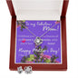 To my Fabulos Mom, Happy Mother's Day - Love Knot Earring & Necklace Set - She'll Love this Gift!