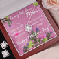 To my Fabulos Mom, Happy Mother's Day - Love Knot Earring & Necklace Set - She'll Love this Gift!