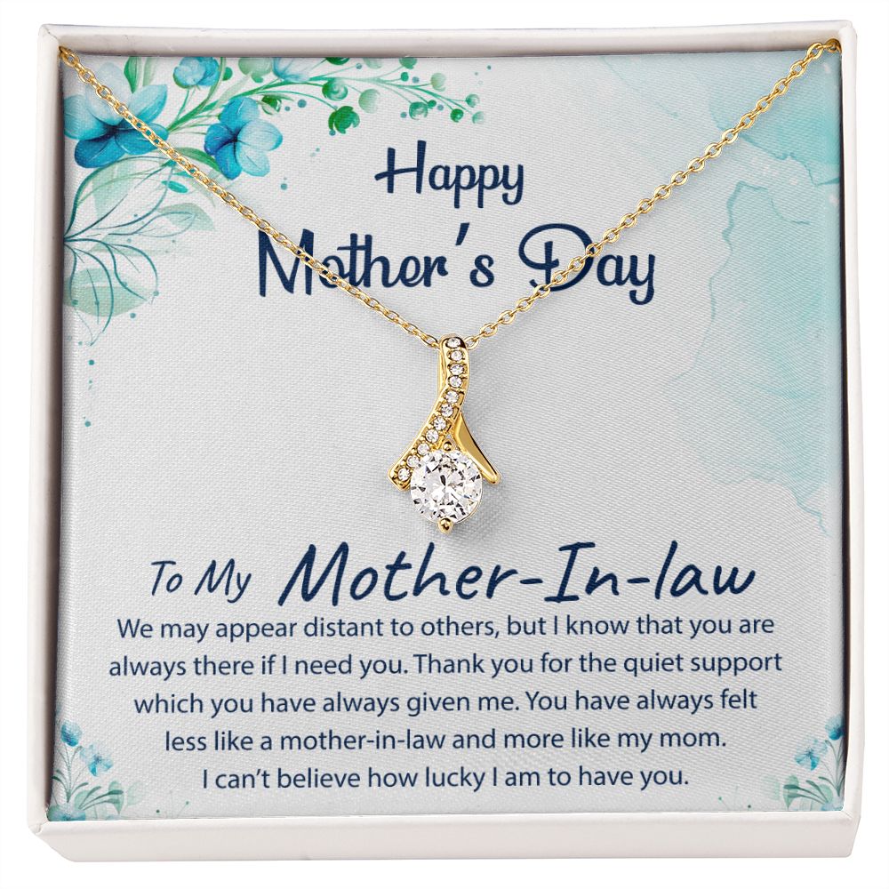 Mother-In-Law, Happy Mother's Day - Alluring Beauty Necklace - The Perfect Gift for Her