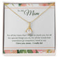 To My Mom - I Love You, I really Do - Alluring Beauty Necklace - The Perfect Gift for Her