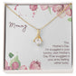 Hi Mommy, I'm Snuggled in Your Tummy - Alluring Beauty Necklace - The Perfect Gift for Her!