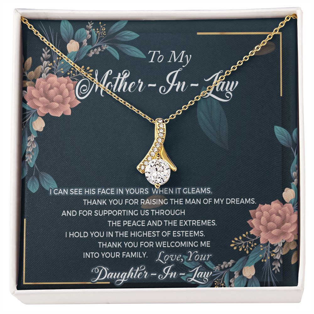 To my Mother-In-Law - Alluring Beauty Necklace - The Perfect Gift for Her