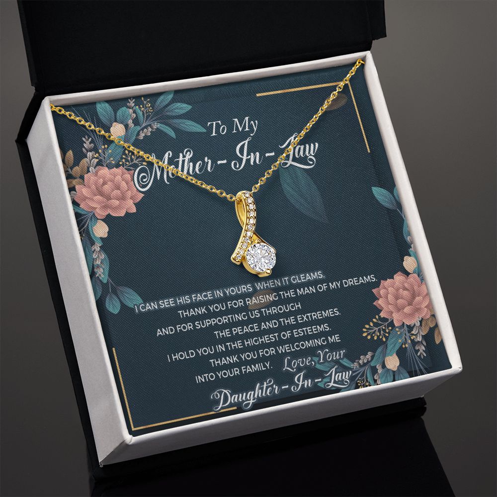 To my Mother-In-Law - Alluring Beauty Necklace - The Perfect Gift for Her