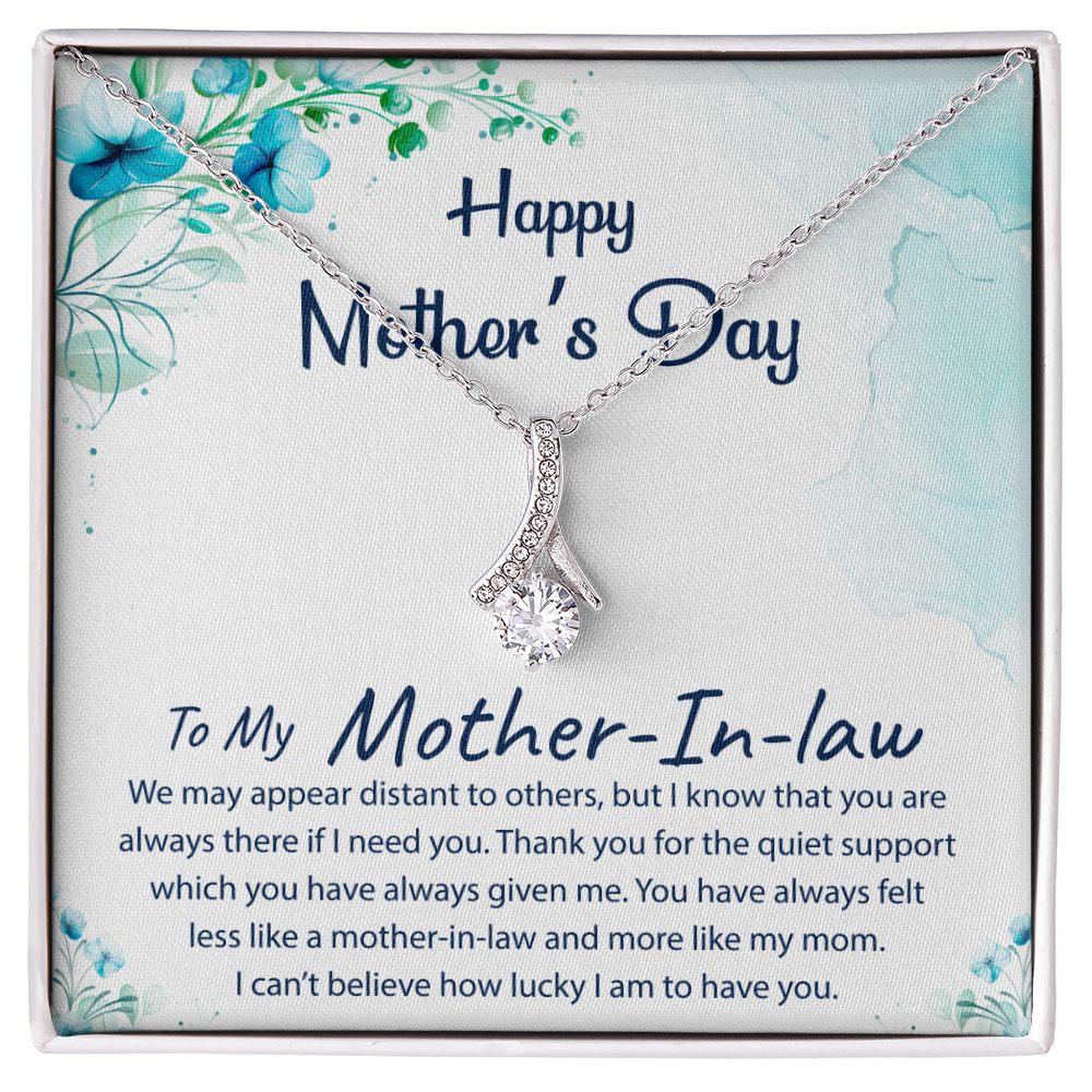 Mother-In-Law, Happy Mother's Day - Alluring Beauty Necklace - The Perfect Gift for Her