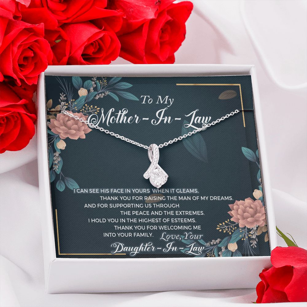 To my Mother-In-Law - Alluring Beauty Necklace - The Perfect Gift for Her