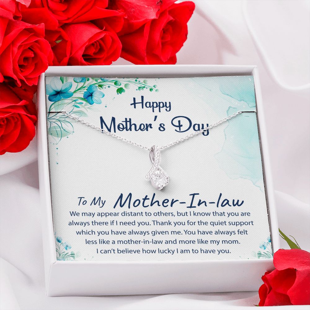 Mother-In-Law, Happy Mother's Day - Alluring Beauty Necklace - The Perfect Gift for Her