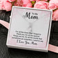 To my Mother - For all the times - Alluring Beauty Necklace - The Perfect Gift for Her!