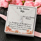 The Beautiful Human that you are - My Wife -  Alluring Beauty Necklace - The Perfect Gift for Her!