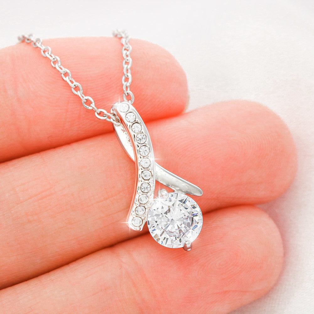 Hi Mommy, I'm Snuggled in Your Tummy - Alluring Beauty Necklace - The Perfect Gift for Her!