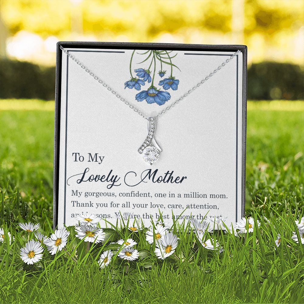 To my Lovely Mother - Alluring Beauty Necklace - The Perfect Gift for Her