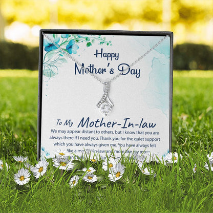 Mother-In-Law, Happy Mother's Day - Alluring Beauty Necklace - The Perfect Gift for Her