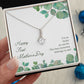 Happy First Mother's Day to the Best Mommy - Alluring Beauty Necklace - The Perfect Gift for Her!