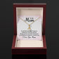 To my Mother - For all the times - Alluring Beauty Necklace - The Perfect Gift for Her!