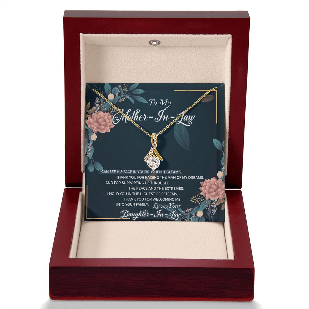 To my Mother-In-Law - Alluring Beauty Necklace - The Perfect Gift for Her