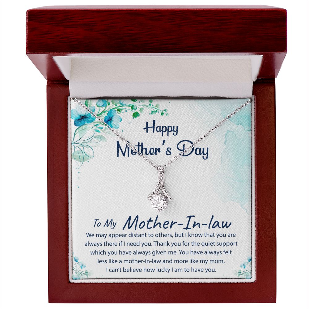 Mother-In-Law, Happy Mother's Day - Alluring Beauty Necklace - The Perfect Gift for Her