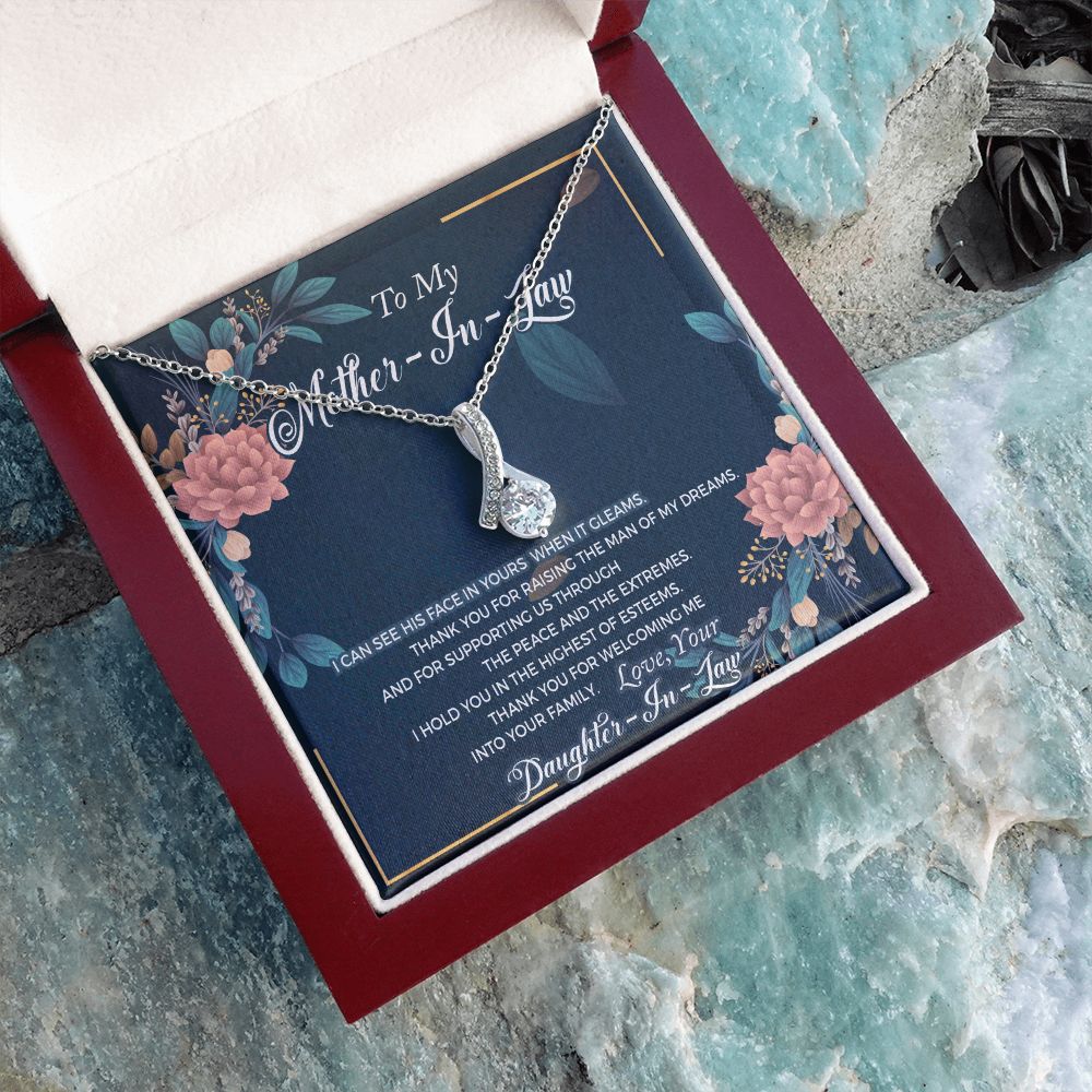 To my Mother-In-Law - Alluring Beauty Necklace - The Perfect Gift for Her