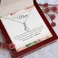 To My Mom - I Love You, I really Do - Alluring Beauty Necklace - The Perfect Gift for Her