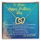 Interlocking Heart Necklace - The perfect Gift she'll love - Happy Mother's Day Mom!