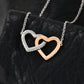 Collar de corazón entrelazado: ¡el regalo conmemorativo perfecto que USTED AMARÁ REGALARSE A USTED MISMO, para celebrar a su mamá!