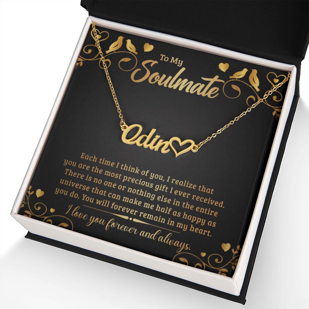 GET THE PERFECT GIFT - Personalized Name Necklace for your SOULMATE!