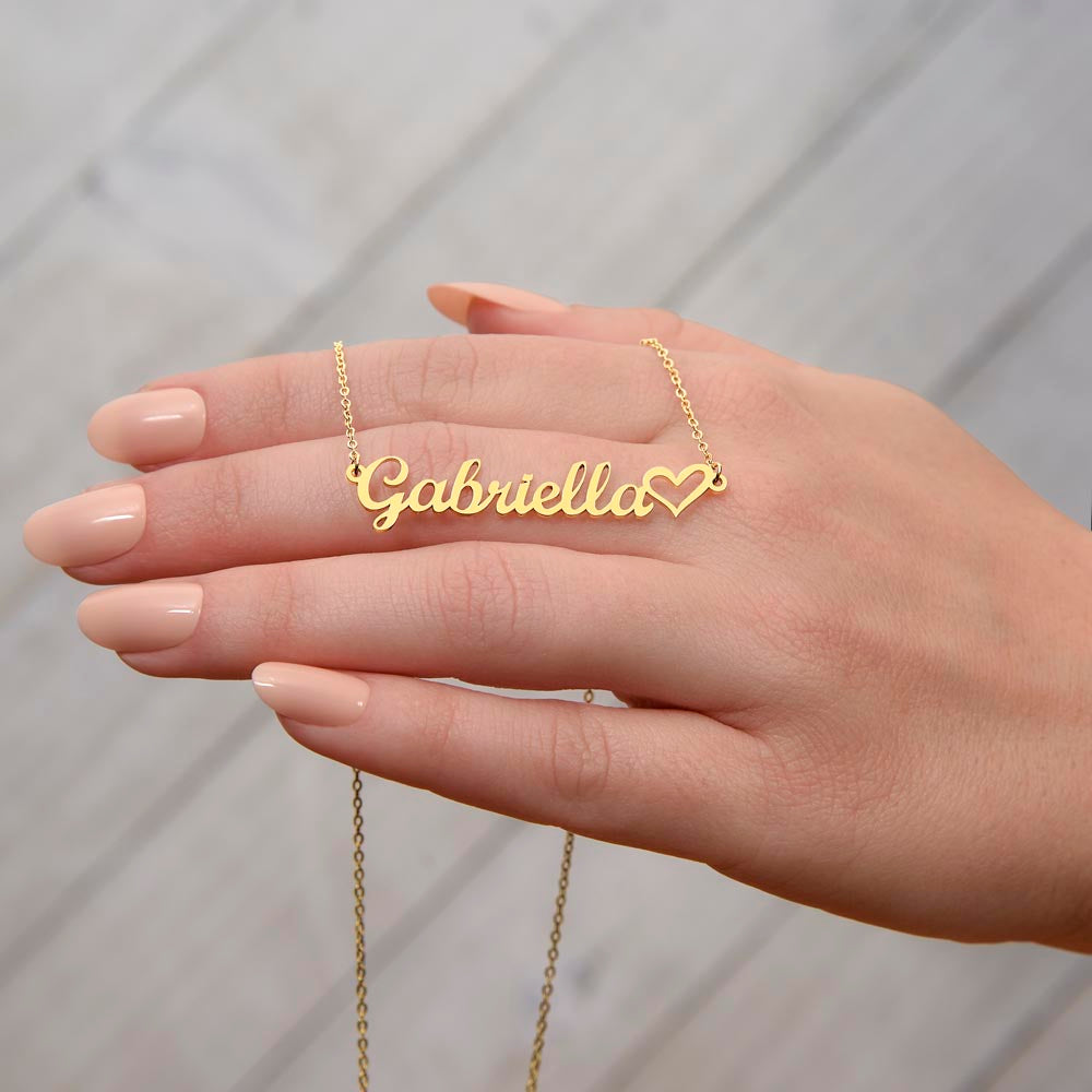 GET THE PERFECT GIFT - Personalized Name Necklace for your SOULMATE!