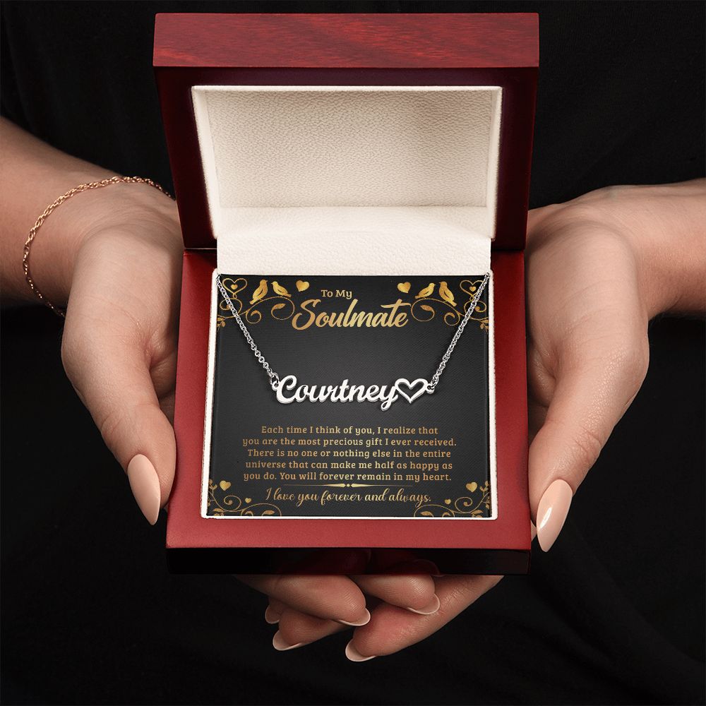 GET THE PERFECT GIFT - Personalized Name Necklace for your SOULMATE!