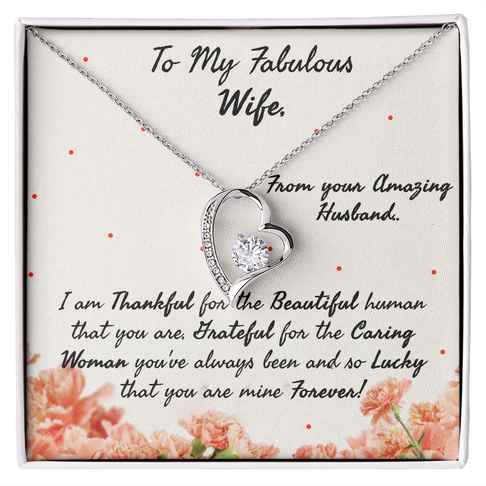 Forever Love Necklace  - Gift to my Fabulous Wife